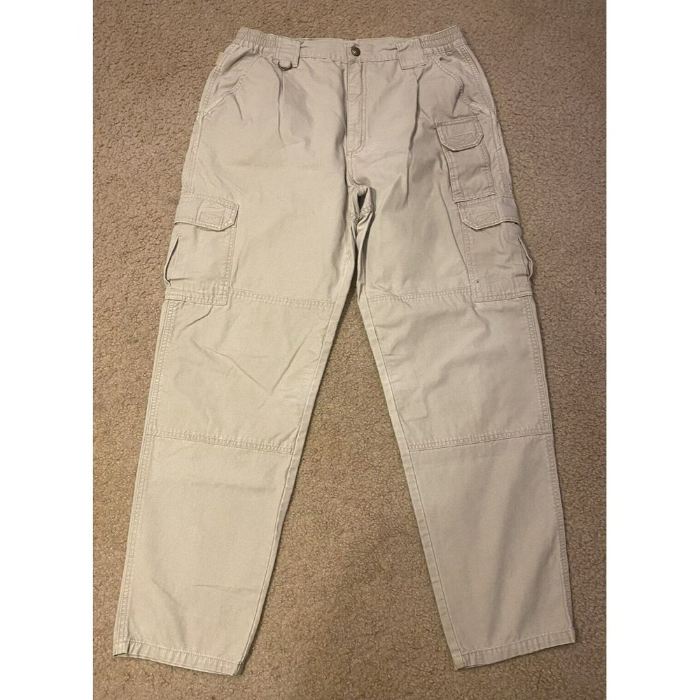 5.11 Tactical Khaki Cargo Pants Womens Size 14 100% Cotton Style 64355